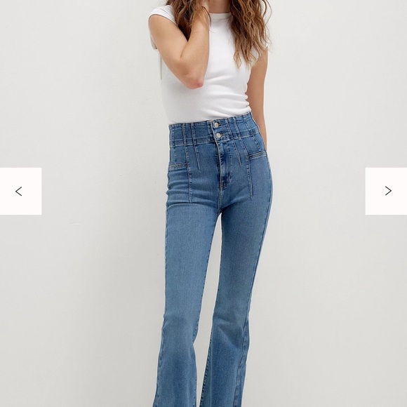 We The Free High Rise Blue Jeans - Picture 10 of 10